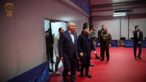 🏓В Грозном открыли Модульный спортивный зал для настольного тенниса