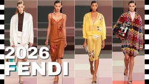 ✔️ FENDI (Фенди) коллекция весна-лето 2026, модный показ в Милане на Неделе моды