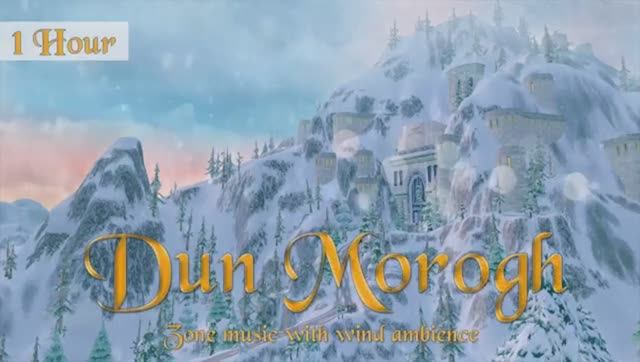 Dun Morogh Music Wind Ambience |1 hour World of Warcraft for Relaxing Sleep Meditation смотреть онлайн