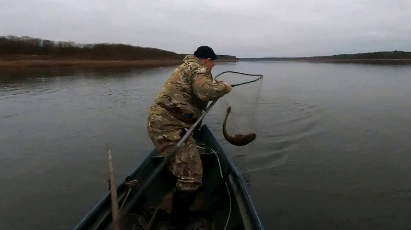 Проверка осенних продольников на налима  26-27 октября