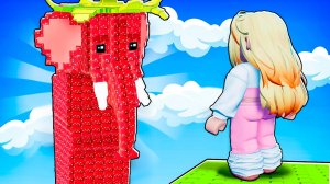 ЭТО МОЖНО УКРАСТЬ! Башня из Брейнротов в Build a TOWER Роблокс !