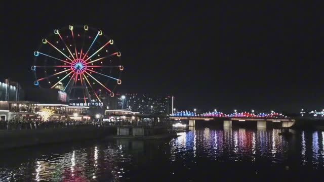 Ночные гулянья. День города.