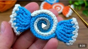 Конфетка крючком😍 #всевжизнисвязано #вязаниекрючком #все_в_жизни_связано