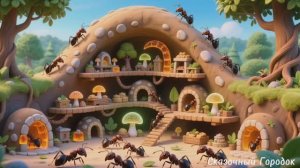 Тайный мир муравьёв 🐜 Детский мультик ☺️