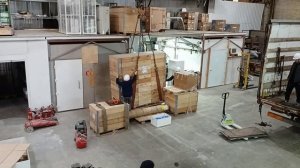 Отправка магнитно-резонансного томографа Siemens Essenza 1,5Т на место установки в г. Тольятти.