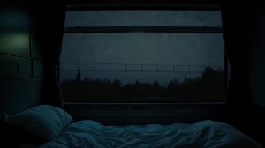 Ночная поездка на поезде 🚂 Мягкий свет спального вагона словно приглашает погрузиться в сон.