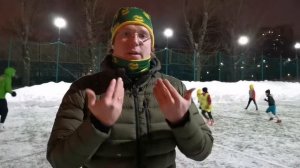 Как одеть ребенка зимой на тренировку или настоящий зимний футбол в Россий!