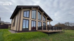 Дом по индивидуальному проекту 145 м2 | NORD HOUSE - производственно-строительная компания