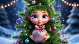 Маленькой ёлочке холодно зимой + Весёлые Песенки И Мультики для Детей + Новогодние Мультики малышам