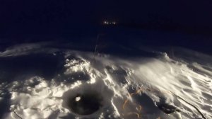 Рыбалка на реке. Вечерняя проверка снастей на налима.