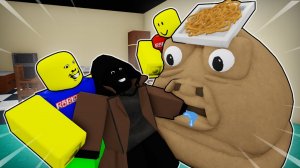 СТРАННЫЙ СТРОГИЙ ПАПА, НО БОУ ДРУЖЕЛЮБНЫЙ! Анимация Roblox