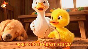 Мама утка с утенком и как Добро всегда побеждает зло 🦆🐺😮 эпизод 2
