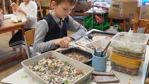 Кружок Мозаики в гимназии "Радонеж"