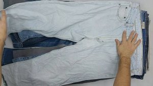 40529 Levi's джинсы мужские, 2пак, Levis denim trousers, секонд (extra) оптом