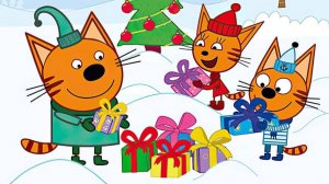 Три Кота! Делаем Покупки К Новому Году! Скоро Новый Год! Мини Игры Для Детей