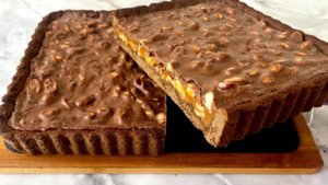 Вкуснейший домашний СНИКЕРС, лучше Оригинала...🥧🍫🌰😋    Рецепт ⤵️