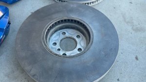 Синие М/// тормоза BMW G - серия 374/36 & 345/24