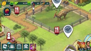 Играю в игру парк юрского периода. Денозавры