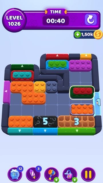 Color Block Jam 1026 Уровень