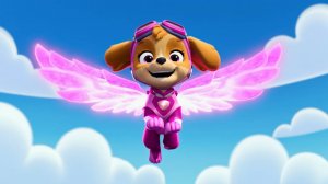 ☀️ Веселая песенка для детей про Скай Щенячий Патруль