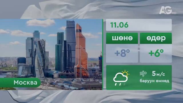 Погода 6 ноября /"Цаг агаар" - 2025.11.06