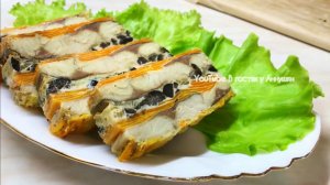 Рыбная закуска на праздничный стол. Красиво и вкусно!