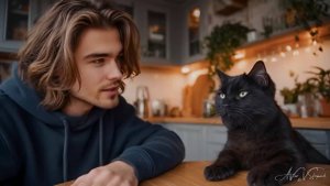 Разговор с котом (ai клип)