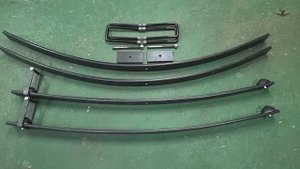 Арт. 2403 Комплект усиления задних рессор Газель, рессоры старого образца.