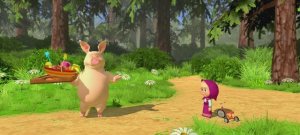 Маша и Медведь Мультфильм на Кухне