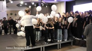 Финал модельного показа агенства GRM на подиуме в Сан Сити  2 ноября 2025 Новосибирск