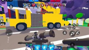 Играю в гипер стрельбу в роблоксе 
!