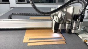 Пример Резки картона 8мм на плоттере TPS