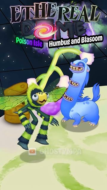 Громоворек и Жужжук – Эфирный Купол (My Singing Monsters, Мои Поющие Монстры, Msm, Мсм)