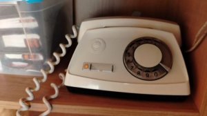 Дисковый телефон, ретро ковер и проигрыватель винила, очень в Москве 2025