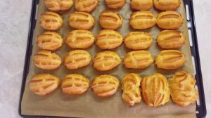 Заварные пирожные.