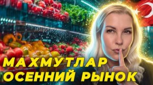 Аланья сегодня -  Махмутлар рынок цены