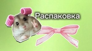 Распаковка(ㆁωㆁ)Извините что не выпускала видио(◡ω◡)
