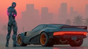 Chill Synthwave Drive ｜ Retro Electro Mix for Focus & Relaxation - Perfect Background