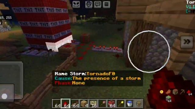 Взрыв большой башни из TNT