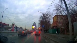 Поездка по улицам Тюмени до Логунова, Малыгина и в посёлок Боровский