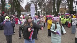 Открытие сквера 30-летия ВЛКСМ