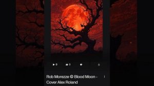 Rob Morezze © Blood Moon - Cover Alex Roland