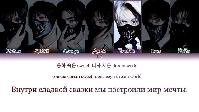 ENHYPEN OUTSIDE кириллизация ：перевод на русский смотреть онлайн