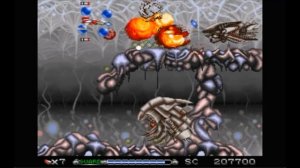 Super Nintendo (Snes) 16-bit Bio Metal Stage 3 Прохождение