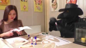 Мастер-класс «Маска чумного доктора»