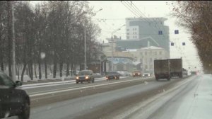 В Уфе сегодня выпал первый снег