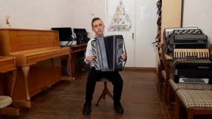 Теслицкий Артём М.Товпеко,обр.рус.нар.песни " Весёлые гуси"