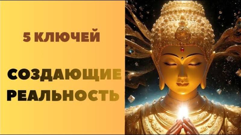 5 КЛЮЧЕЙ СОЗДАЮЩИХ РЕАЛЬНОСТЬ