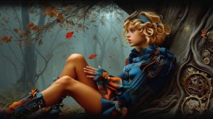 ALICE- (Official Music Video) A Steampunk Reimagining Of Alice In Wonderland, Original Music AI Art