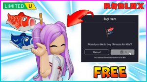 УСПЕЙ получить БЕСПЛАТНО🎏Воздушного змея в Amazon 2025 #roblox #роблокс #freeugc